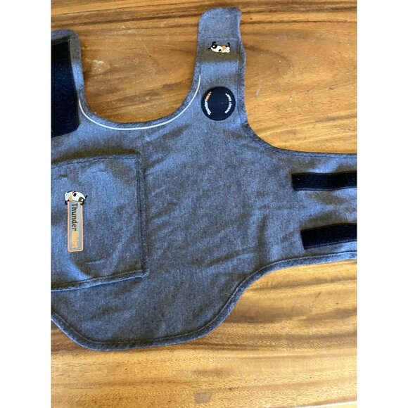 Dog Vest Thunder Shirt Dog Size Small 15-25lbs Grey - Best Solution for Anxiety - Picture 6 of 16